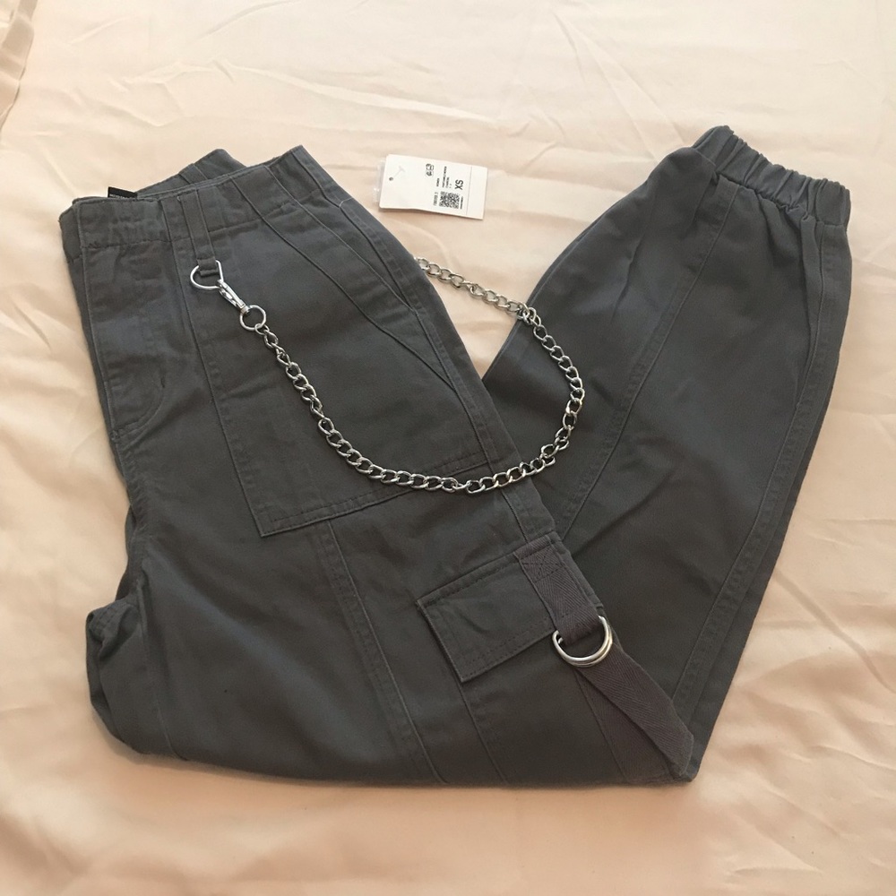 Forever 21 Chain Cargo Pants